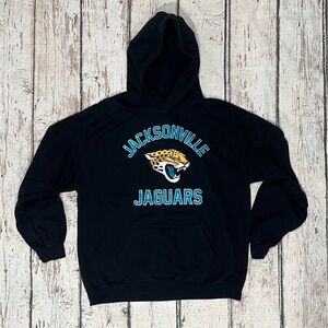 Jacksonville Jaguars Women's NFL Football Black Hoodie Pullover Sweatshirt
